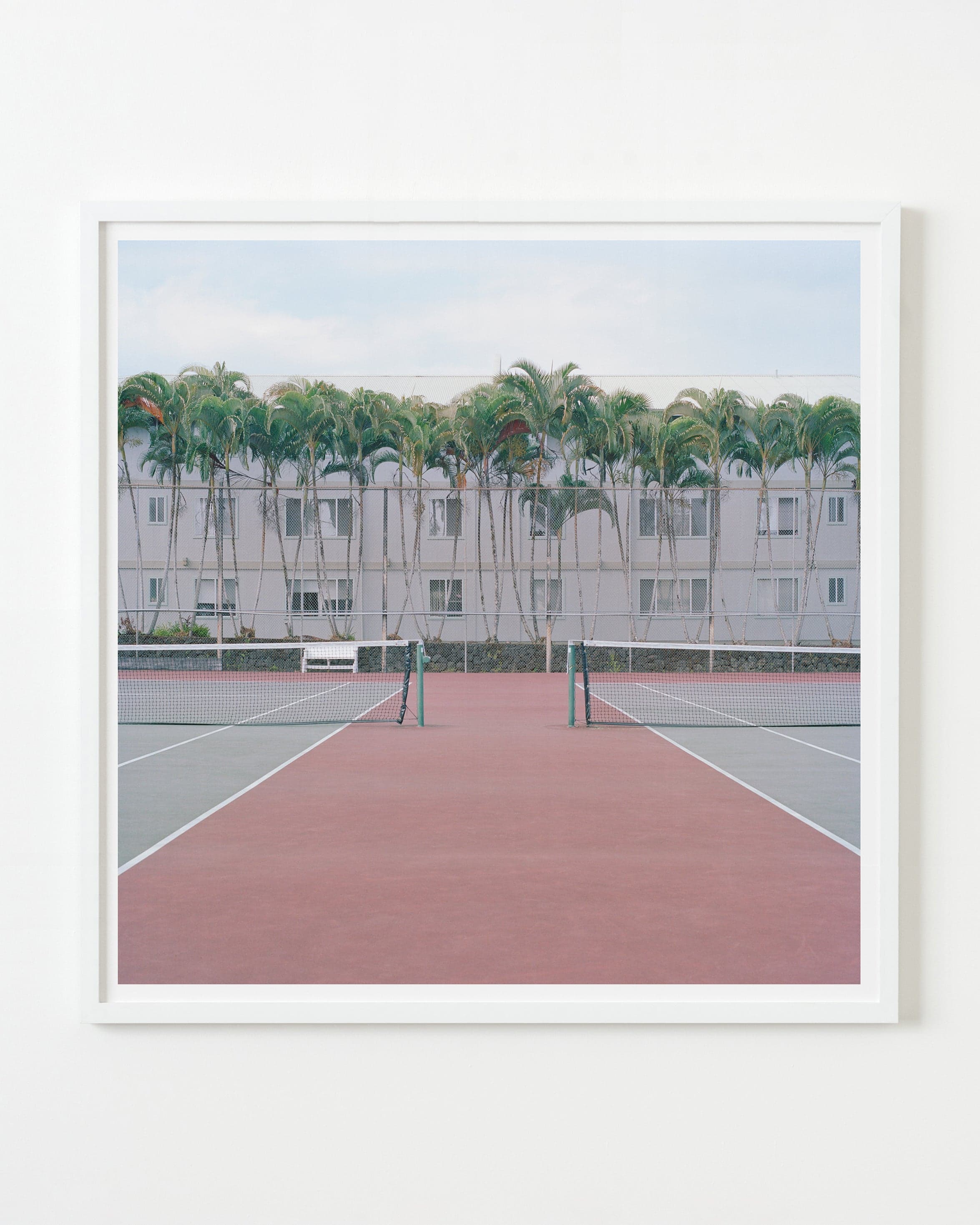 Photography by Ward Roberts titled "court 38 - hawaii 2014".