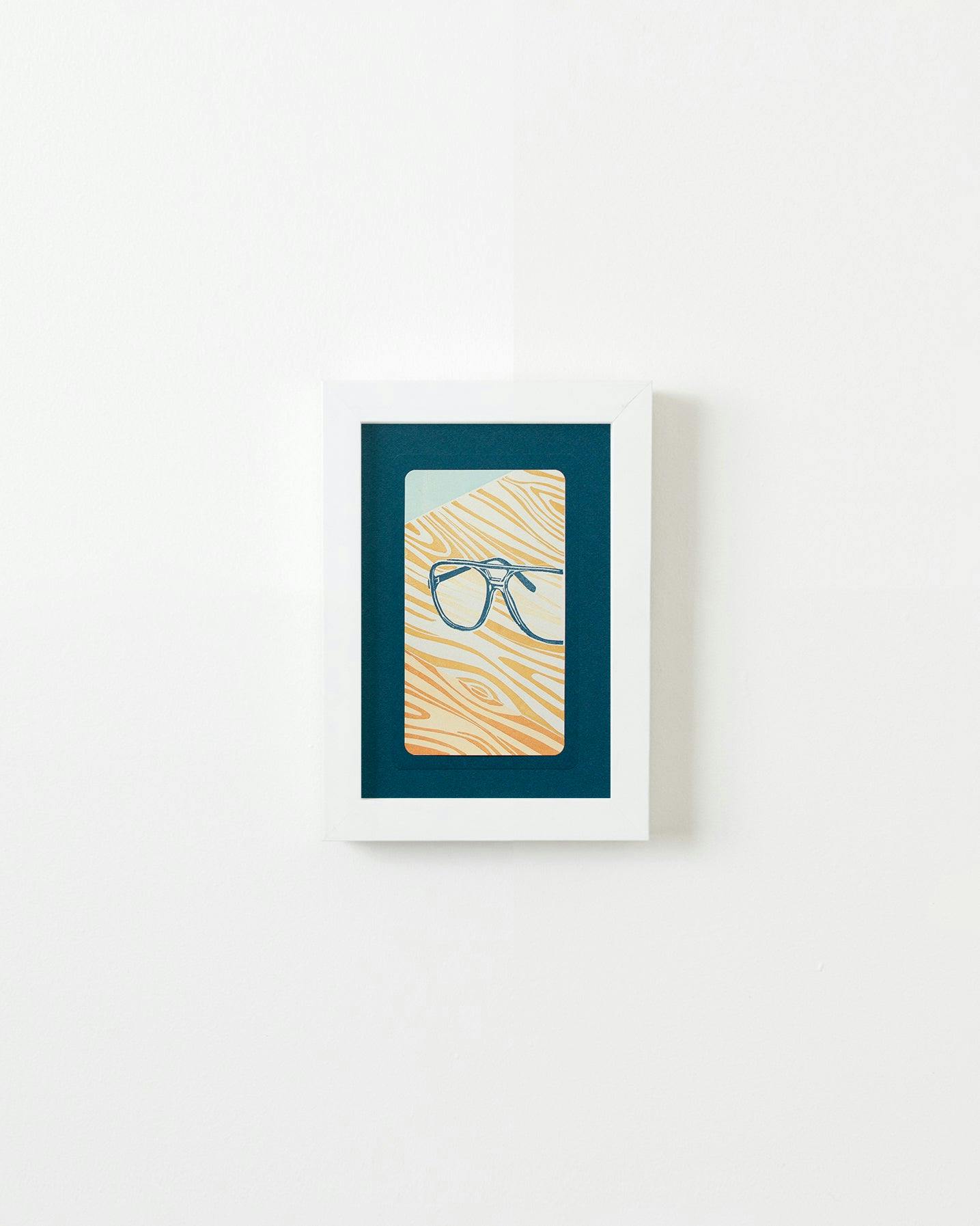 Print by Langdon Graves titled "Glasses (Home Circle - Vespertine)".