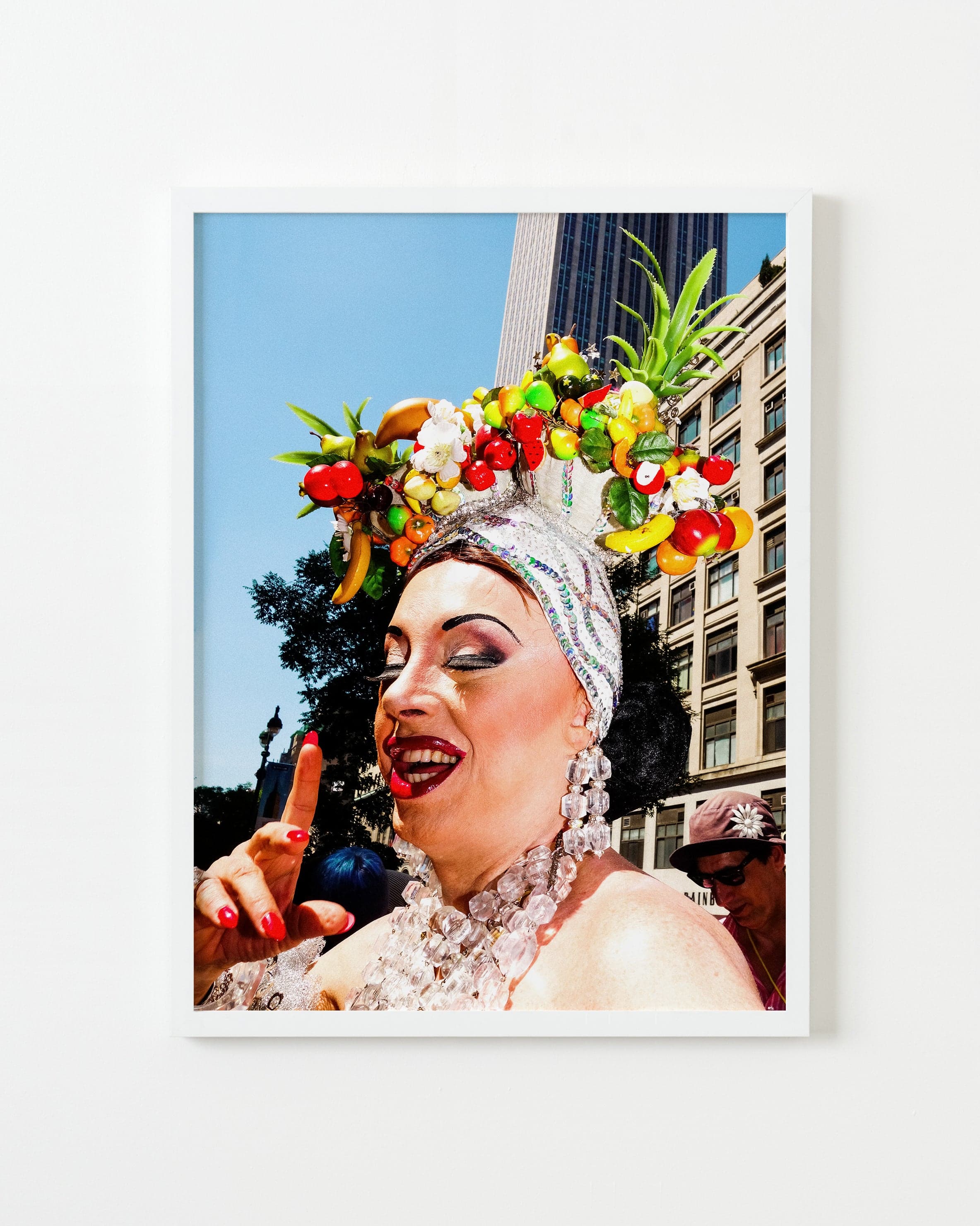 Photography by Dolly Faibyshev titled "Carmen at the Pride Parade".