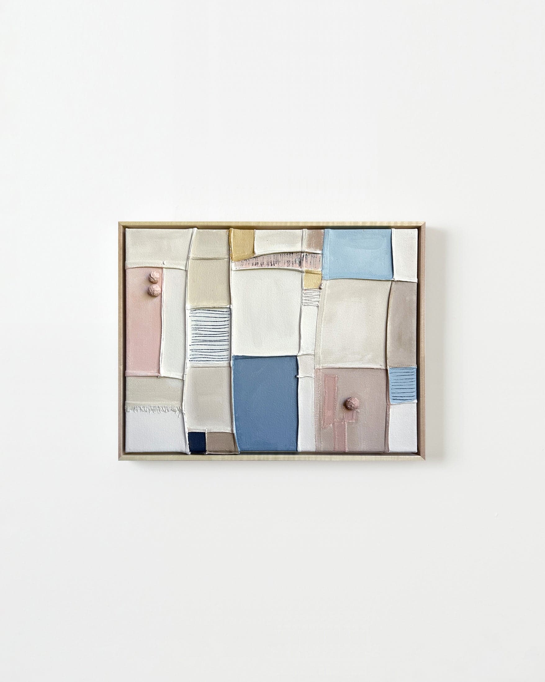 Painting by Nicole Anastas titled "Compartments 68".