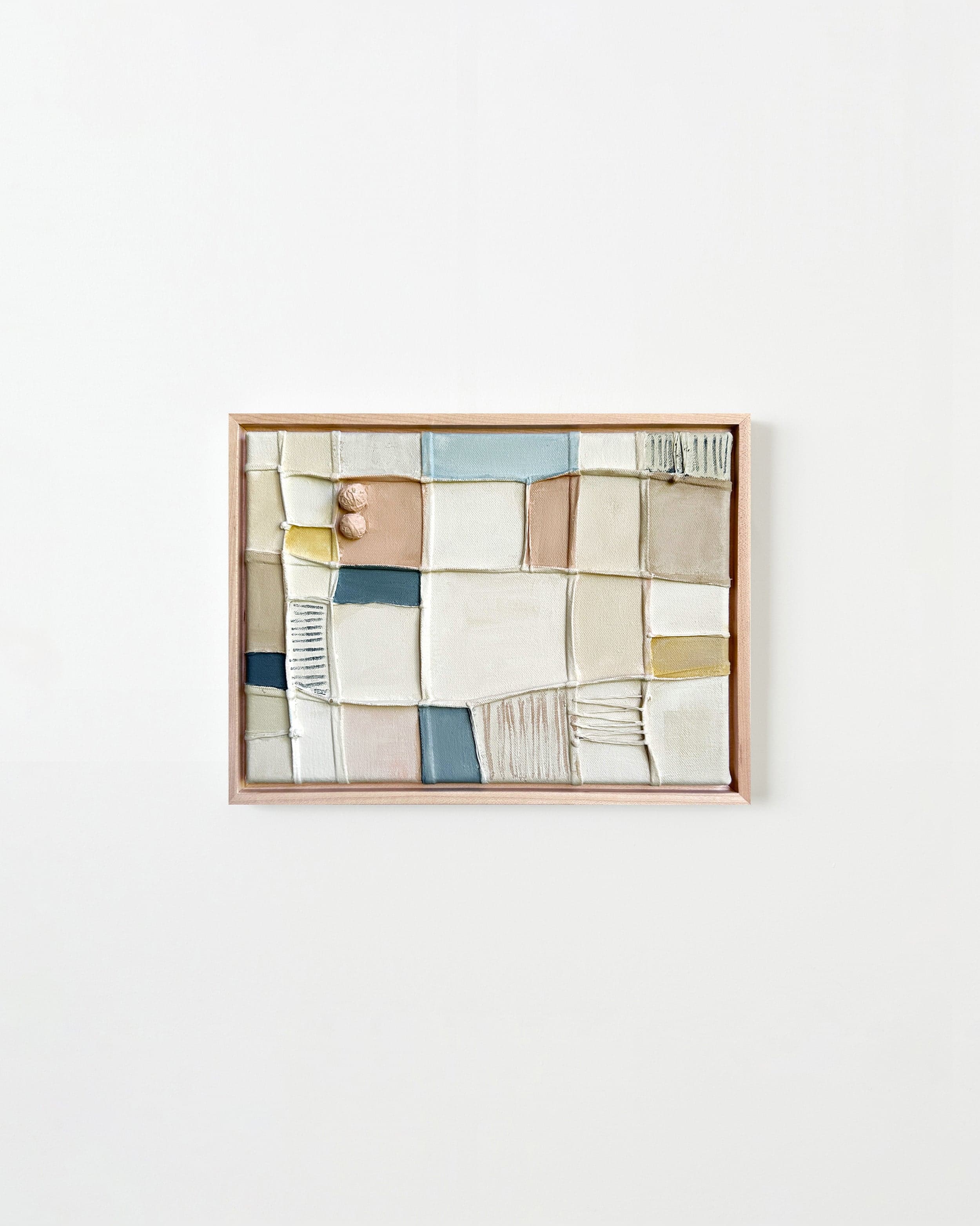 Painting by Nicole Anastas titled "Compartments 70".