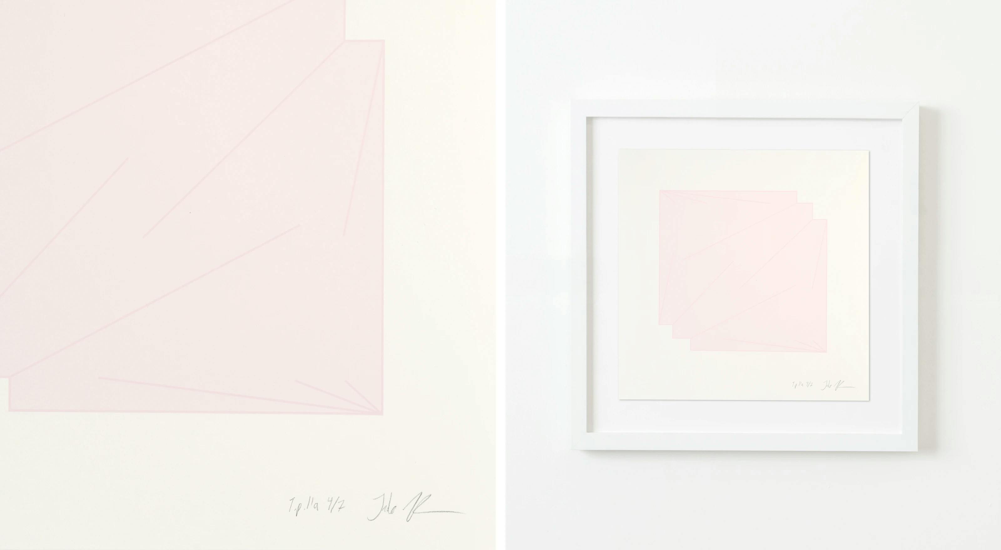 A pink print by artist Inka Bell, part of our off-registry tips.